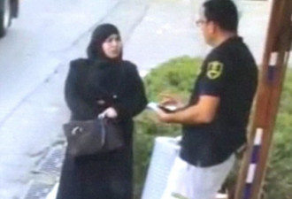巴勒斯坦女子突然拔刀刺杀以色列警卫