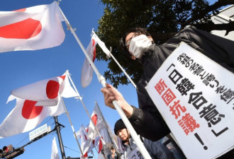慰安妇协议引不满 日本右翼要安倍切腹