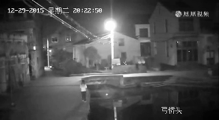 温州女子玩手机坠河溺亡 监控拍下过程