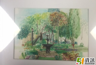 城市素描画师作品展本周六湖滨公开展览