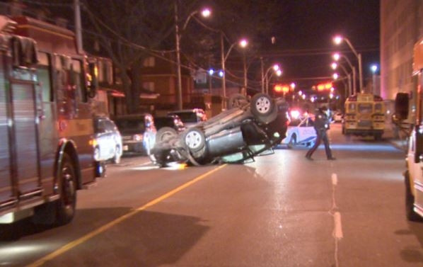 Driver Taken Into Custody After Single Vehicle Crash