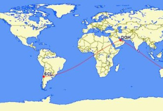 史上最长民航航线：飞18小时坐穿座椅