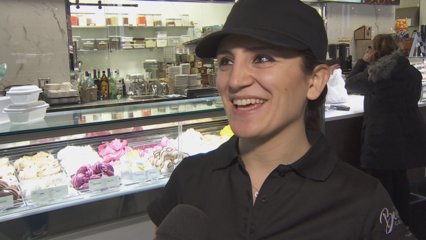 Maggie Soulian was educated in business before arriving in Canada and says she wants to work as an accountant or in management.
