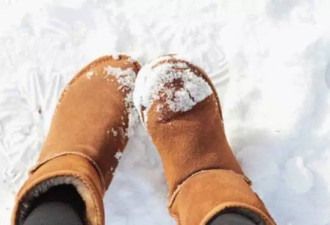 多伦多的大雪天，穿UGG雪地靴很危险！