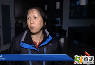 华裔母子逃一劫 树倒压毁屋顶损失10万
