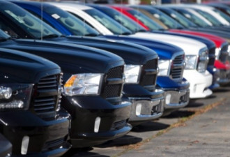 加国汽车销售破纪录 小型货车受欢迎