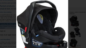Health Canada and Transport Canada are recalling select infant carrier seats and stollers made by Bitrax Child Safety Inc. due to safety concerns. (Health Canada website)