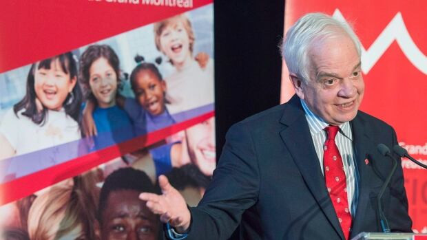 Immigration Minister John McCallum, seen here earlier this month in Montreal, told a UN conference on Syrian refugees Wednesday that his government's next steps will focus on post-secondary education and economic integration. But Canada likely won't reveal how many more refugees it will take from Syria until this fall.