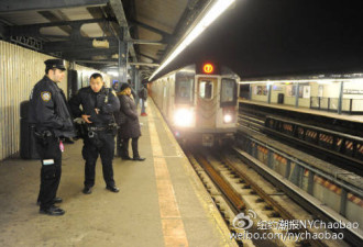 纽约地铁被推下站台 中国女生机智逃生