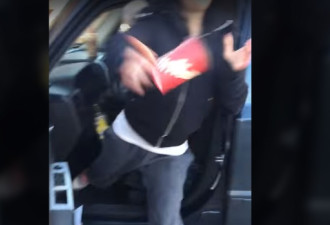 他在多伦多停车场被泼两杯Tim Hortons