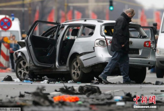 德国柏林发生汽车爆炸：现场一片狼藉！