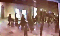 监控实拍：布鲁塞尔机场内爆炸瞬间