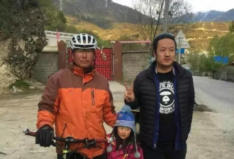 猫爸骑行1.3万公里 带4岁女儿看世界