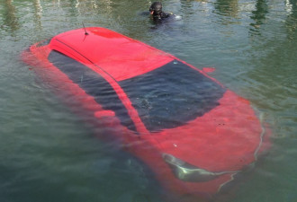 GPS坏事 安省女司机按照指引竟然冲进湖里