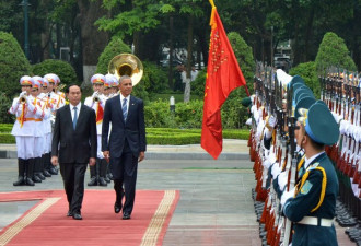 奥巴马刚走 越总理发声:不会在南海动武