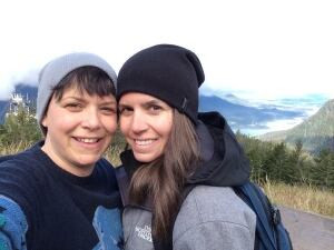 Laura Ricker and Jessica Drennan