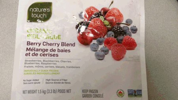 Nature's Touch Berry Cherry Blend recalled