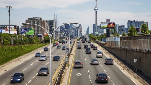 The Gardiner Expressway will be closed all weekend for spring maintenance. 