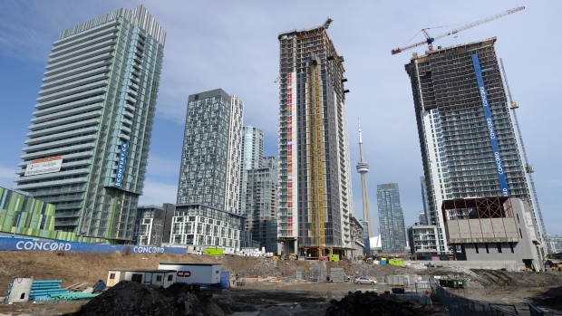 The level of condo construction in Toronto is at a historically high level, Royal Bank says.