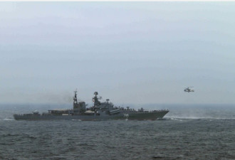 中俄联合舰队首入钓鱼岛 安倍深夜被惊醒