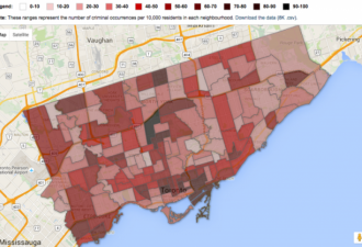 地图查看你家是否住在犯罪高发区？
