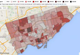 地图查看你家是否住在犯罪高发区？