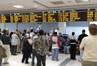 乘客每年递增 机场过安检可能要等1小时