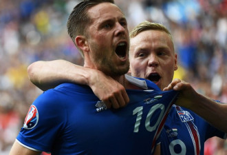 欧洲杯冰岛点球破门1:1平匈牙利