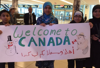 叙利亚难民涌入令加拿大人口猛增8万