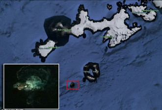 北海巨妖现身谷歌地图?形似乌贼身长120米
