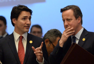 杜鲁多：加拿大经得起英国脱欧的全球市场冲击