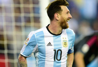 美洲杯-阿根廷4-1进4强 梅西追平巴蒂进球纪录