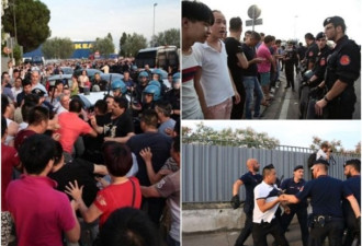 意大利华人工厂被查 300华工抗议与警察爆冲突