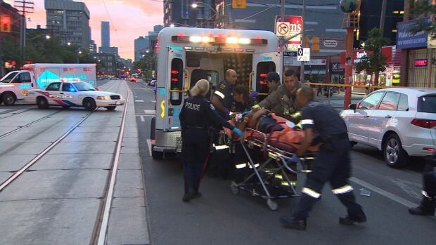 Two men are dead after an early morning shooting on College Street Friday.