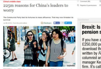 2.25亿让中国领导人担心的理由