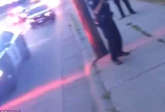 非裔男遭警枪杀视频疯传 死者女友:警察是华裔