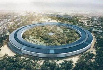 乔布斯生前设计的“苹果总部”即将落成 惊呆了