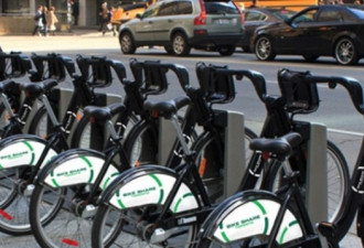 多伦多将增设120个自行车站 扩及市中心周边
