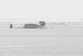 敏感时刻再现身 最新094A核潜艇出海试航