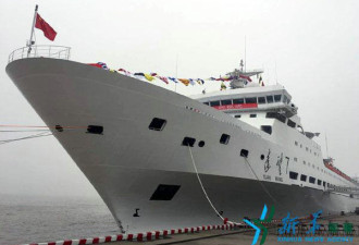 中国3万吨航天测量船远望7号入列 抗12级台风