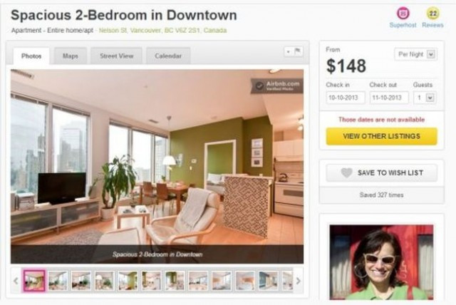 近来温哥华Airbnb��租愈来愈受��迎，政府担心对租赁市场造成影响。Metro News