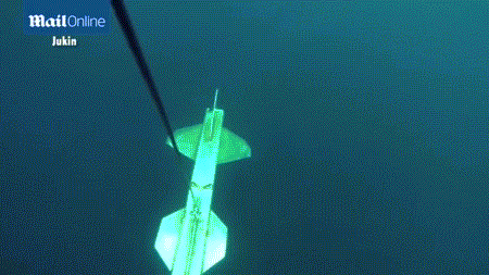 视频捕捉大白鲨突袭水下无人机:误认为食物