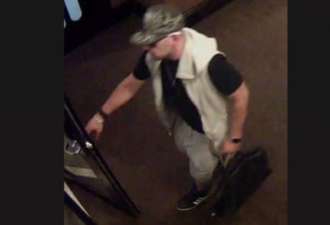 男子闯入酒店桑拿房偷钥匙 到另一家酒店盗窃