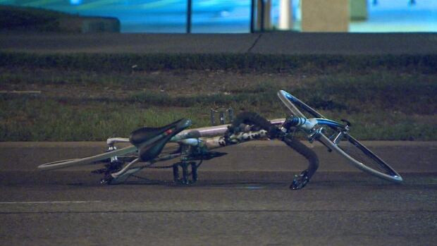 A cyclist suffered serious head and upper body injures after a collision involving a police cruiser in Scarborough.