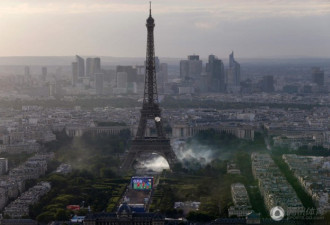欧洲杯决赛夜巴黎球迷发生暴乱 近40人被捕