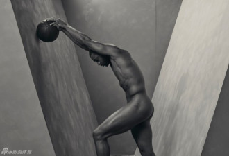 美媒推出运动员全裸写真 NBA球星等众名将出镜