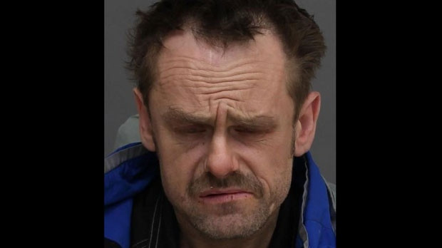 Michael Donoghue, 50, of no fixed address, is seen in this photograph provided by Toronto police. 