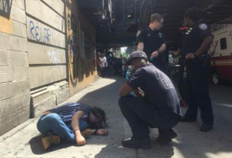 33人疑集体嗑药过量 瘫倒在纽约街口