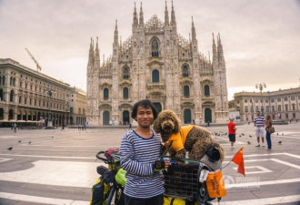 桂林小伙携爱犬环球骑行 1年游历23国