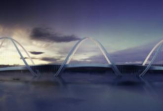 他们为北京冬奥造了个大桥，这&quot;姿势&quot;有点妖娆